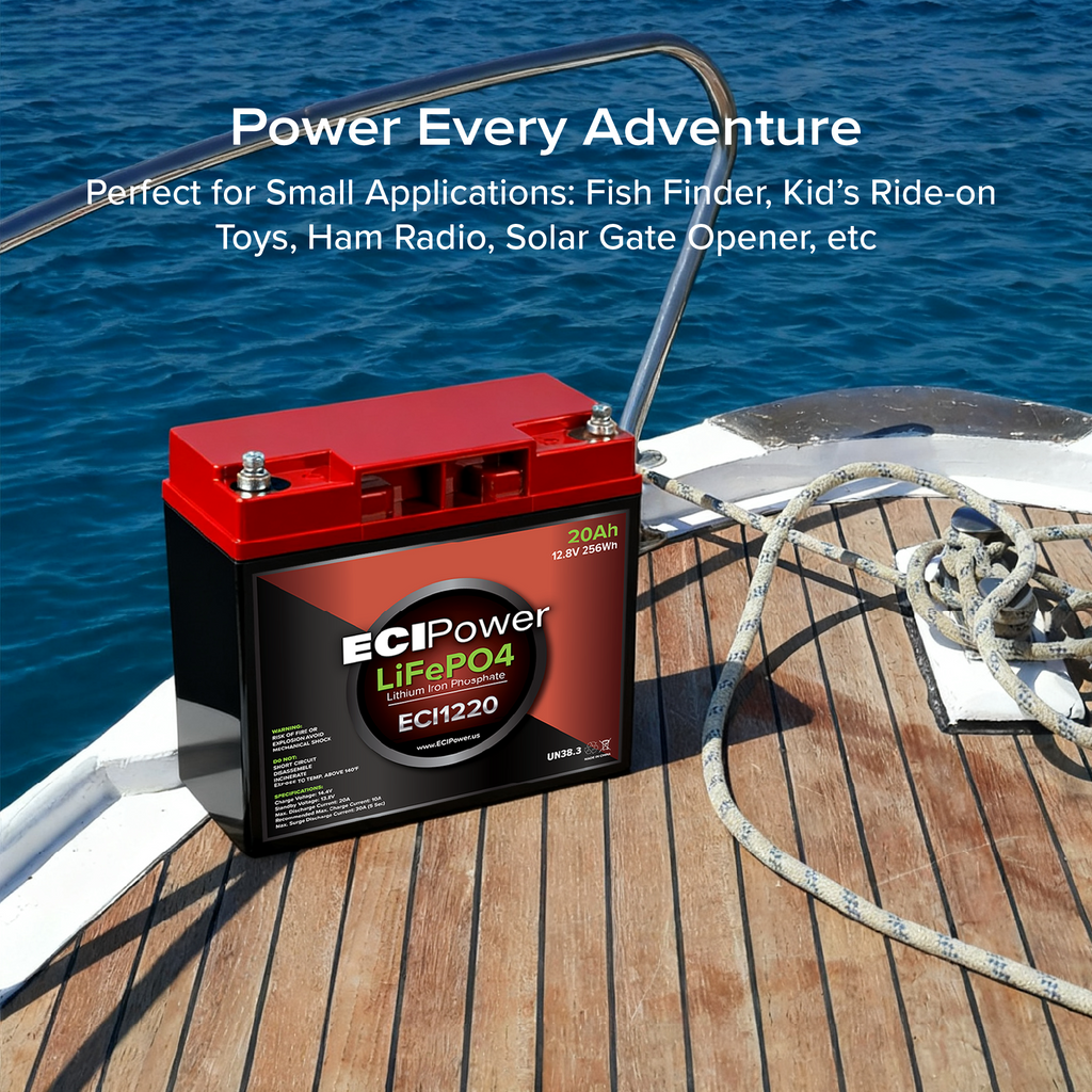 12V 20Ah - LiFePO4 Battery