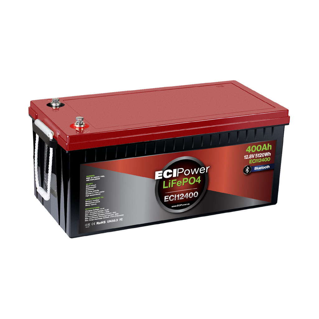 12V 400Ah - LiFePO4 Battery Bluetooth