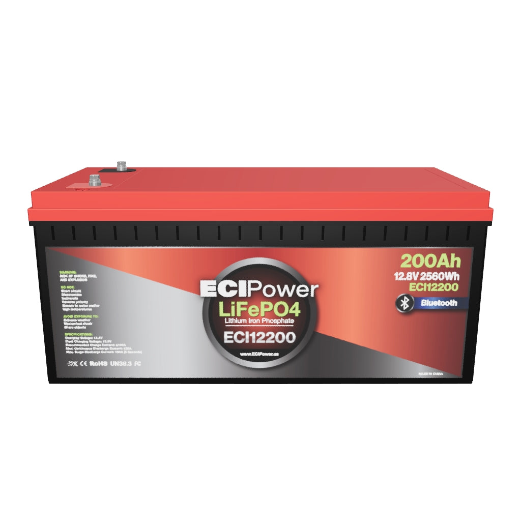 12V 200Ah - LiFePO4 Battery Bluetooth