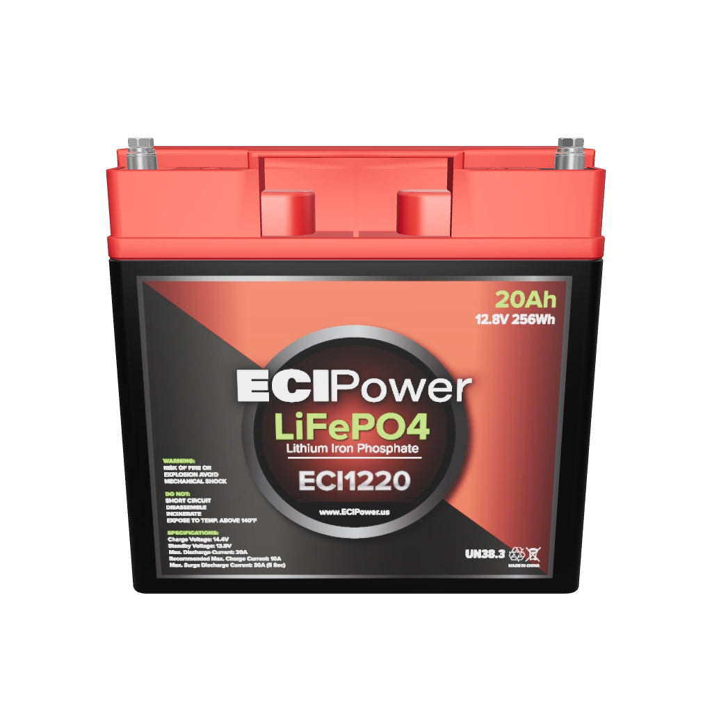 12V 20Ah - LiFePO4 Battery