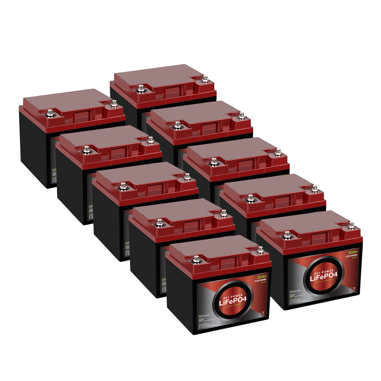 12V 50Ah - LiFePO4 Battery