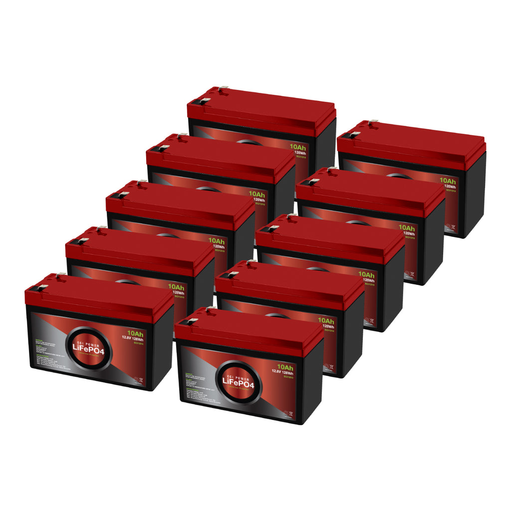 12V 10Ah - LiFePO4 Battery