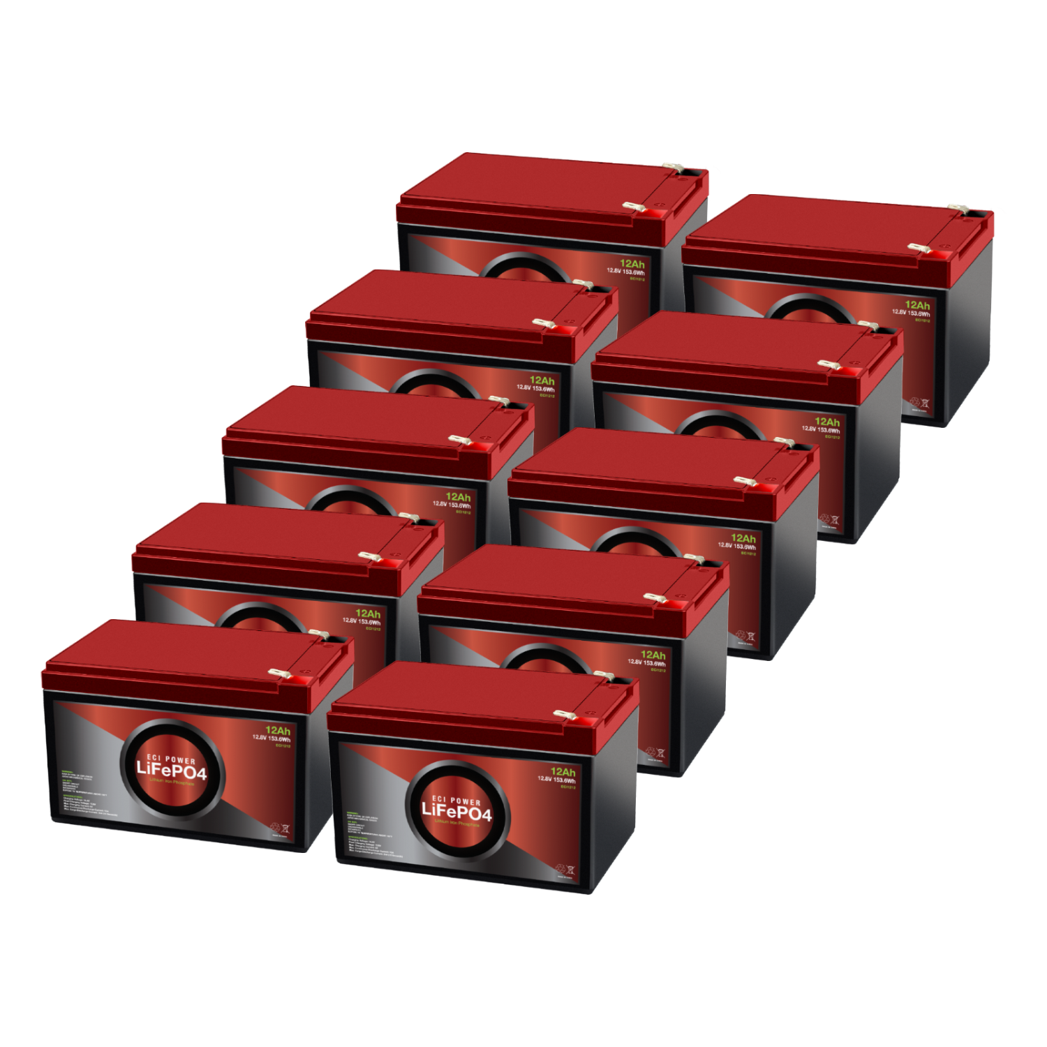 12V 12Ah - LiFePO4 Battery (PRE-ORDER: END OF JUN)