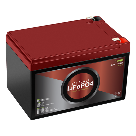 12V 12Ah - LiFePO4 Battery