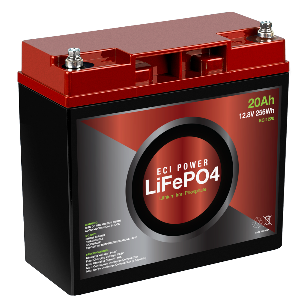 12V 20Ah - LiFePO4 Battery