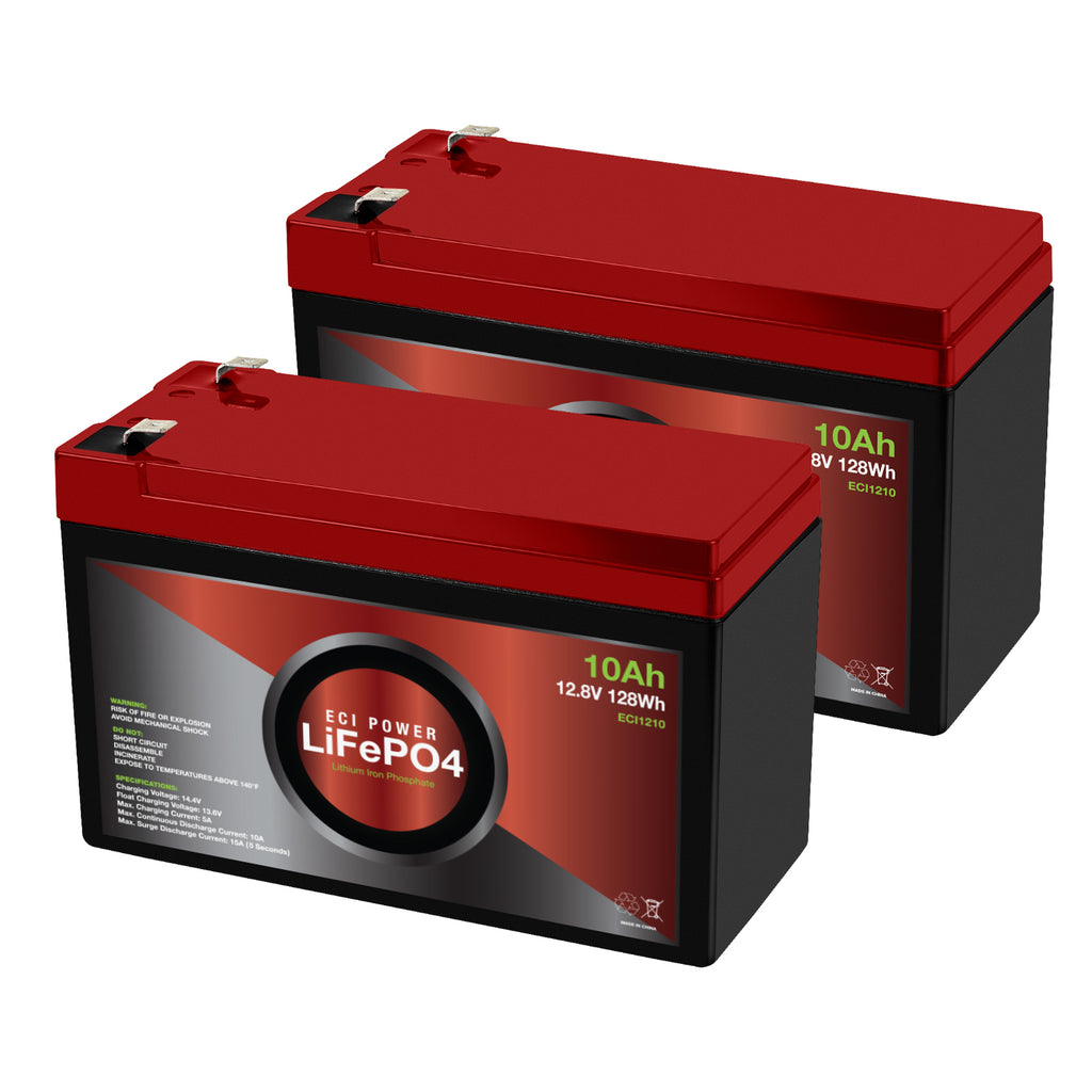 12V 10Ah - LiFePO4 Battery