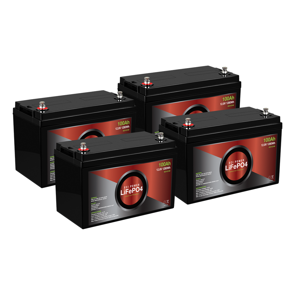 12V 100Ah - LiFePO4 Battery
