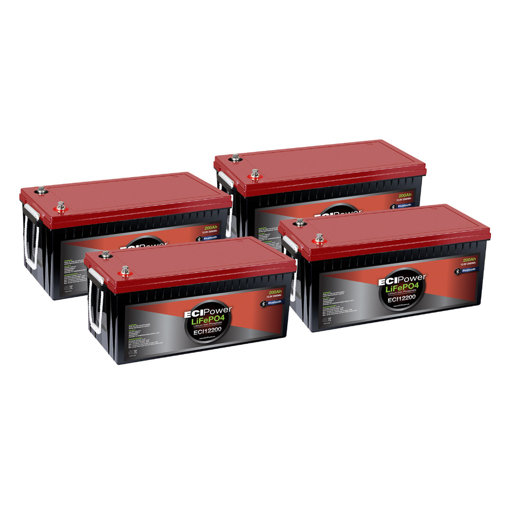 12V 200Ah - LiFePO4 Battery – ECI Power