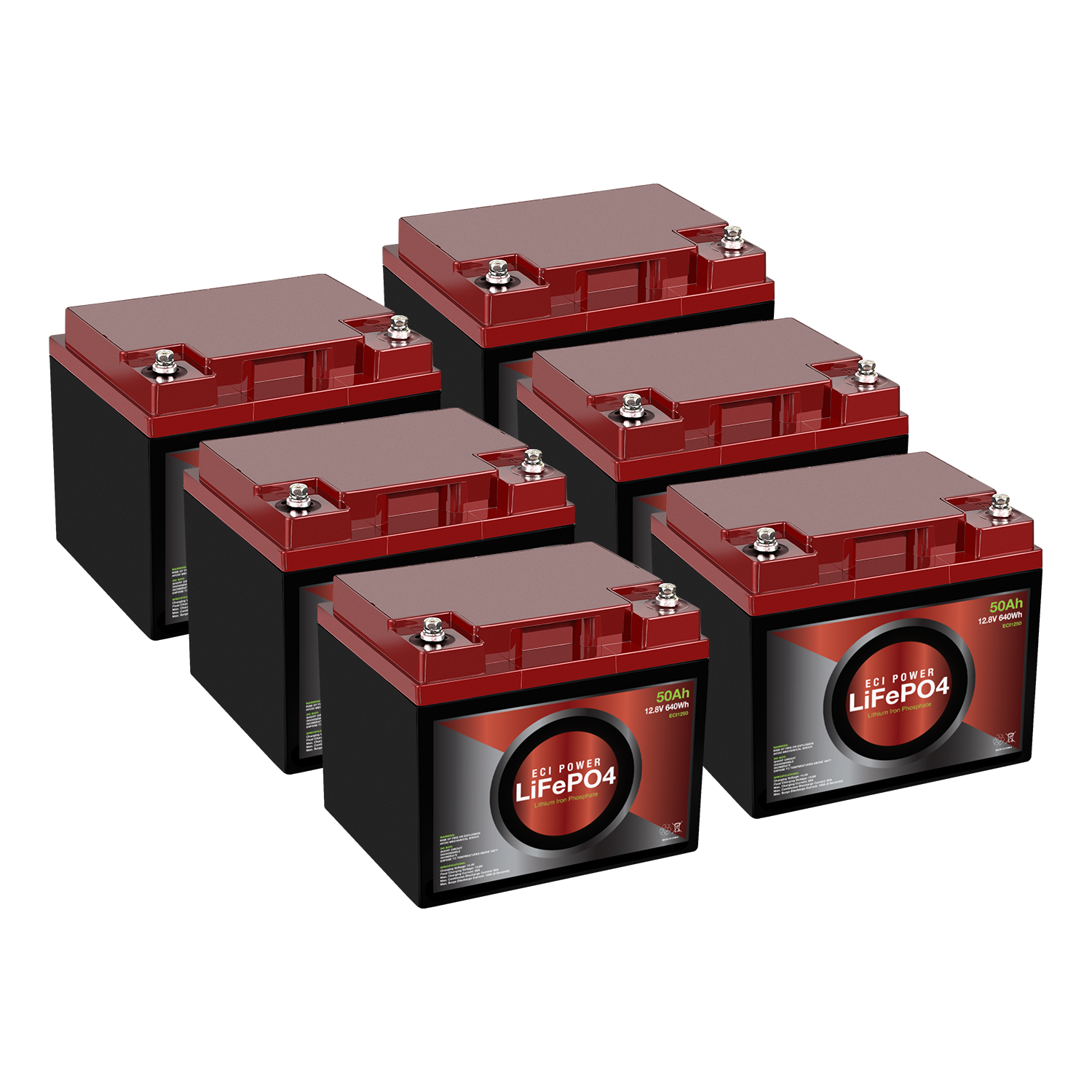 12V 50Ah - LiFePO4 Battery