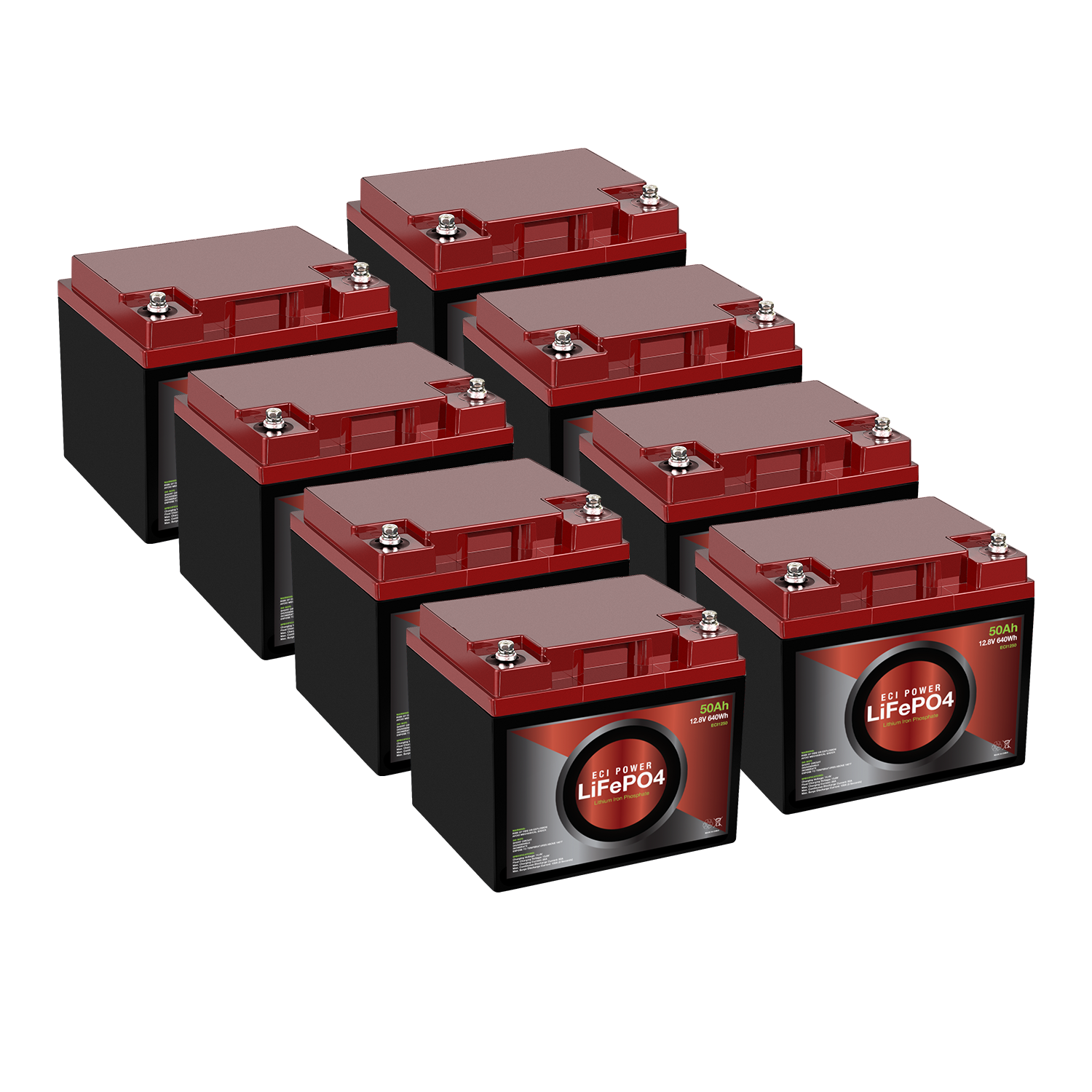 12V 50Ah - LiFePO4 Battery