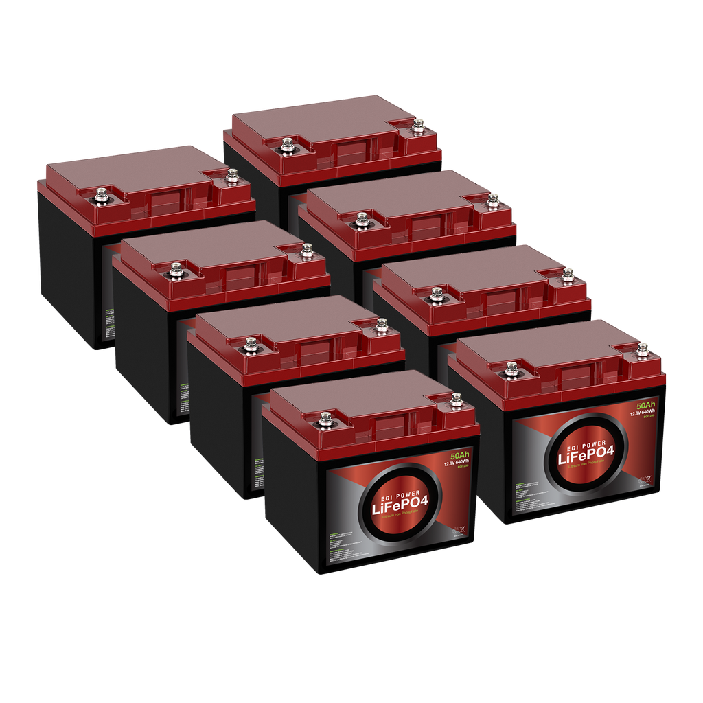 12V 50Ah - LiFePO4 Battery